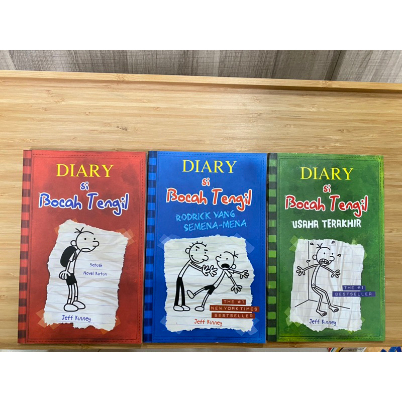 Preloved Book: DIARY OF A WIMPY KID by JEFF KINNEY