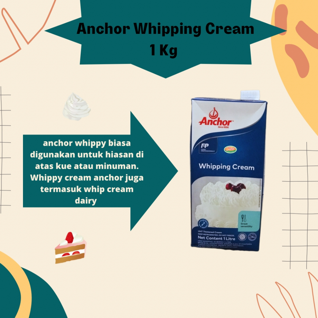 

Anchor Whippy Cream 1 L