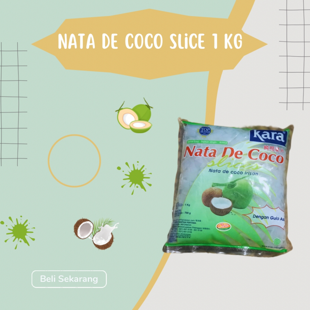 

NATA DE COCO SLICES 1KG