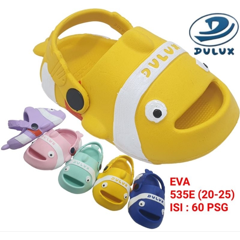 sandal anak ikan, 535E UK 20-25 SANDAL DULUX