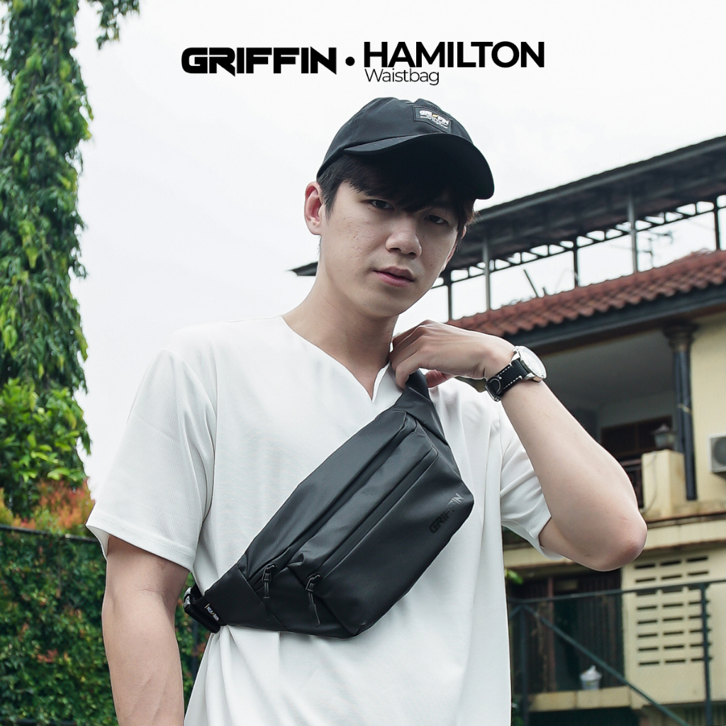 Tas Waistbag Pria Hamilton Waterproof by Griffin Distro