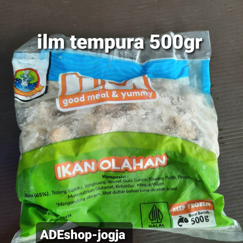 

ILM ikan olahan tempura 500gr gram