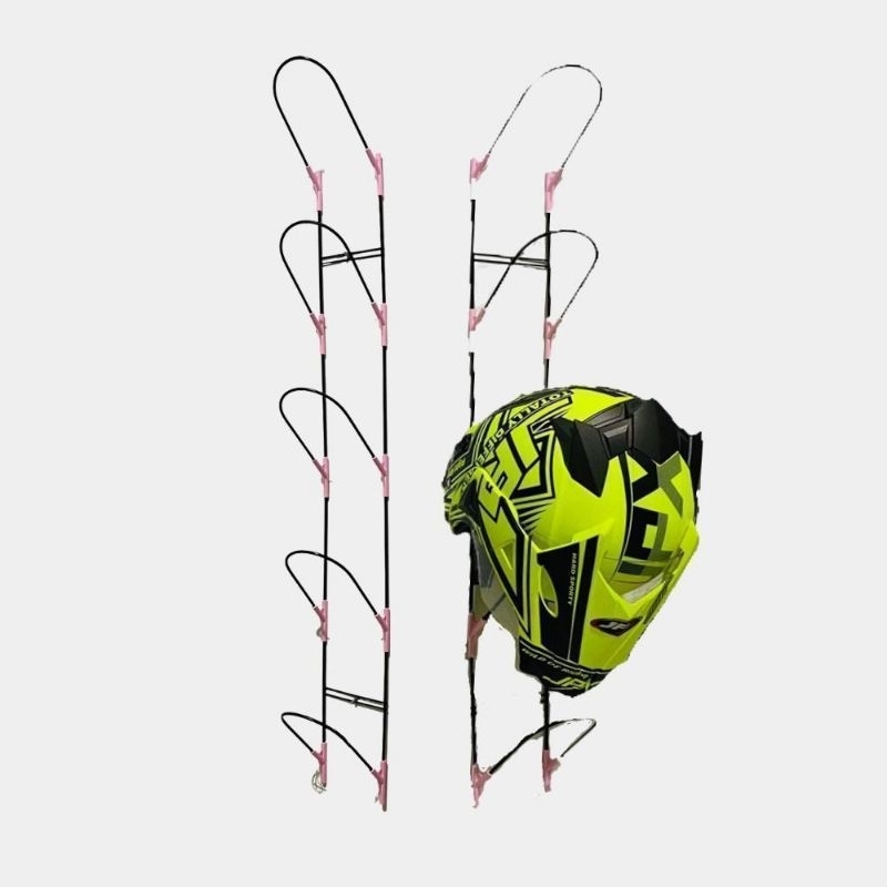 Rak Standing Helm Besi Gantung 5 susun 100cm