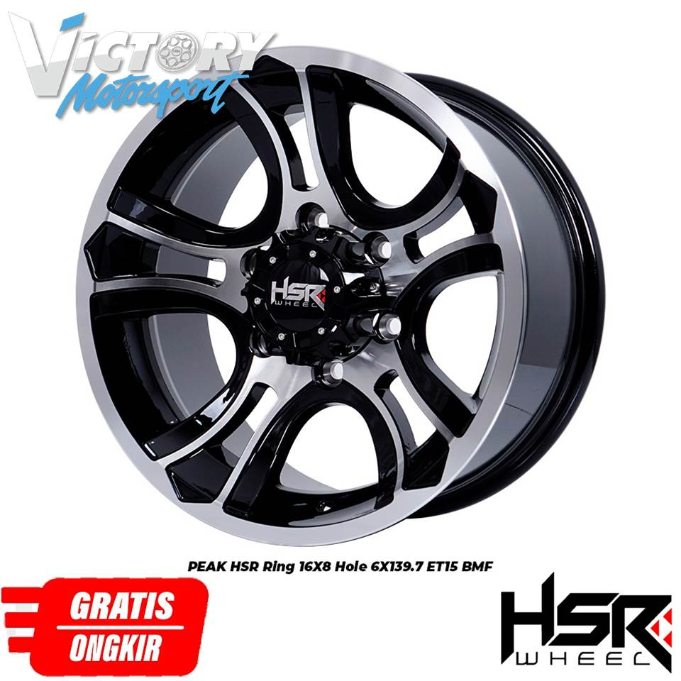 VELG R16 OFFROAD PAJERO FORTUNER PEAK HSR