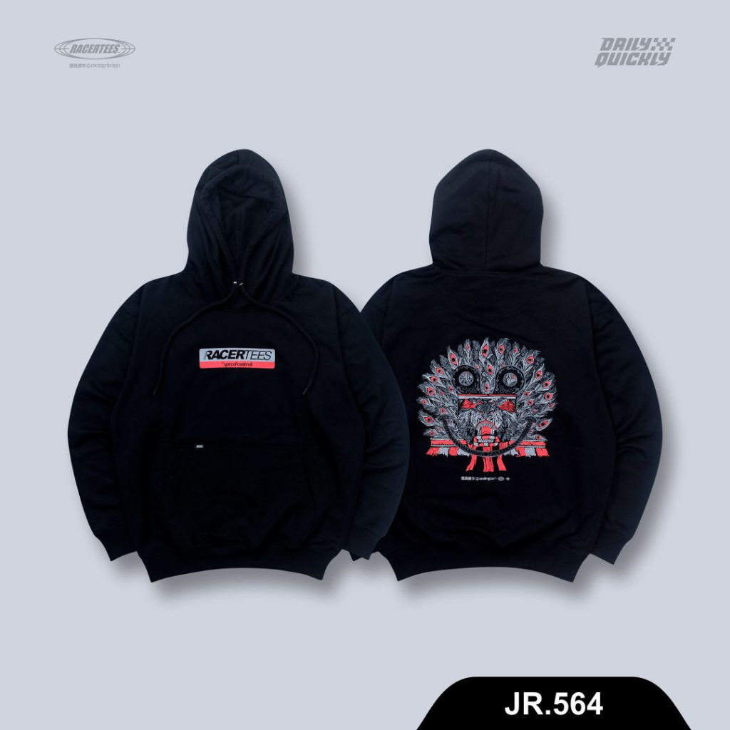 JAKET JR.564 HOODIE RACERTEES 201 ORIGINAL