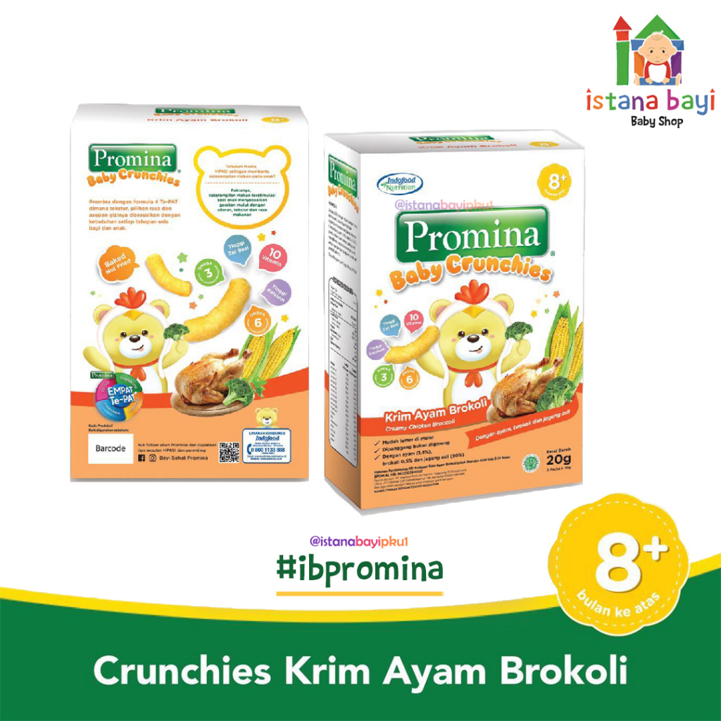 Promina Crunchies Keju Cheddar - Cemilan bayi