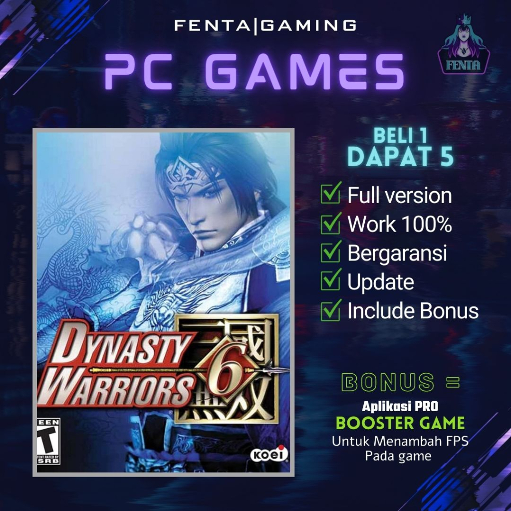 DYNASTY WARRIORS 6 - GAME PC - GAME LAPTOP