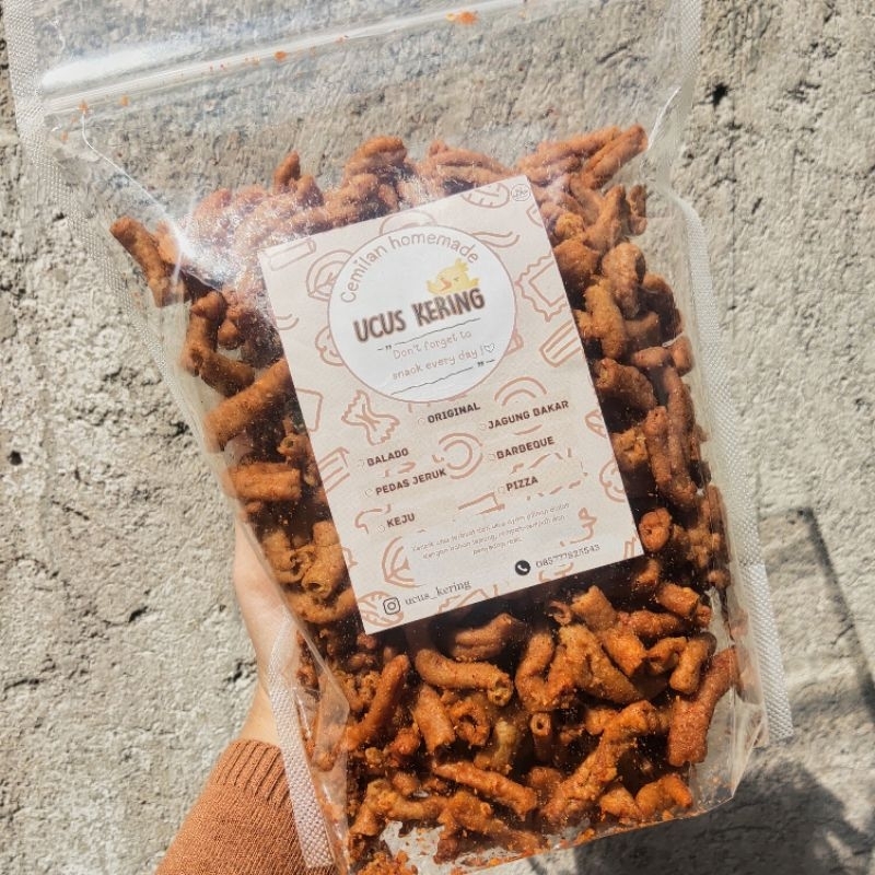 

KRIPIK USUS AYAM RASA BALADO 1/2 KG