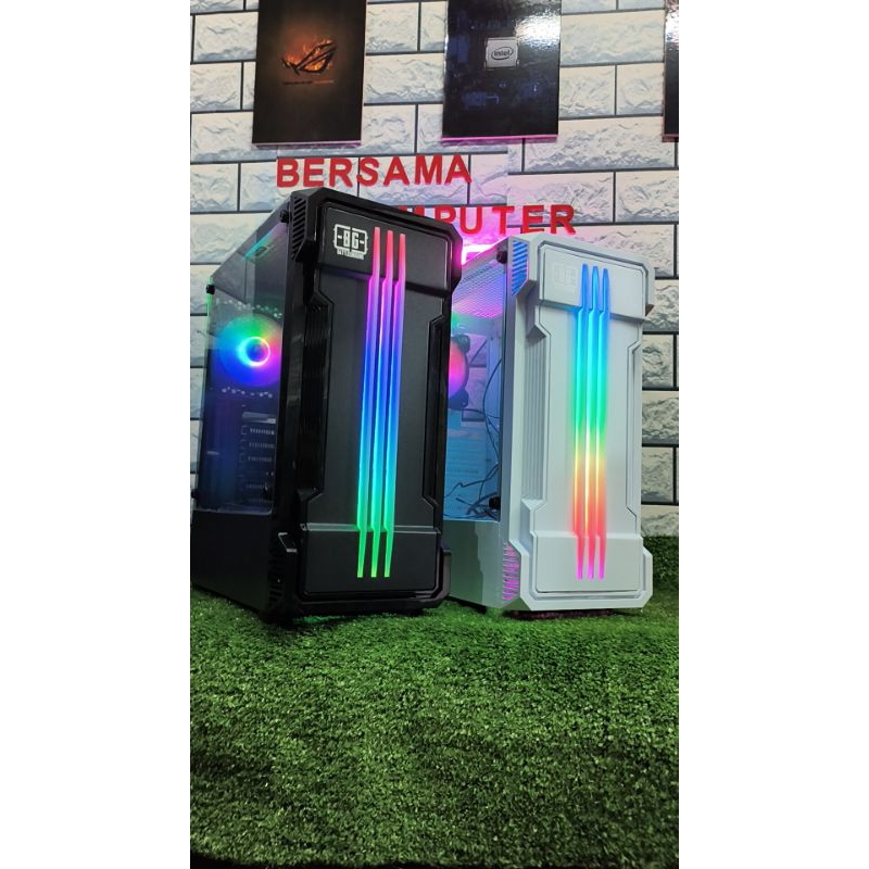 Pc gaming editing Core i5 10400F Gen 10 Ram 16 gb ssd 240 gb Vga (varian di iklan)sesuai kebutuhan