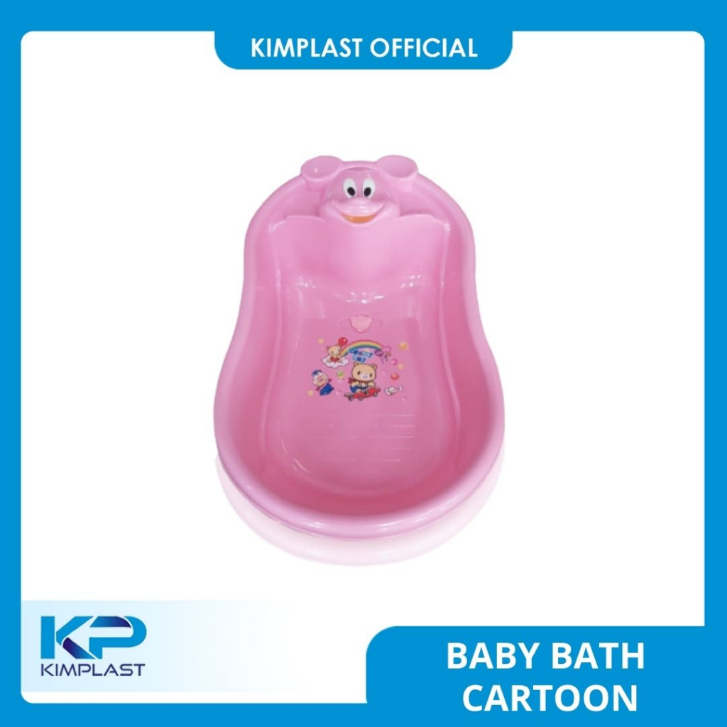 KIMPLAST Baby Bath Cartoon/ Bak Mandi Bayi/ Bak Mandi Anak/ Bak Mandi Plastik