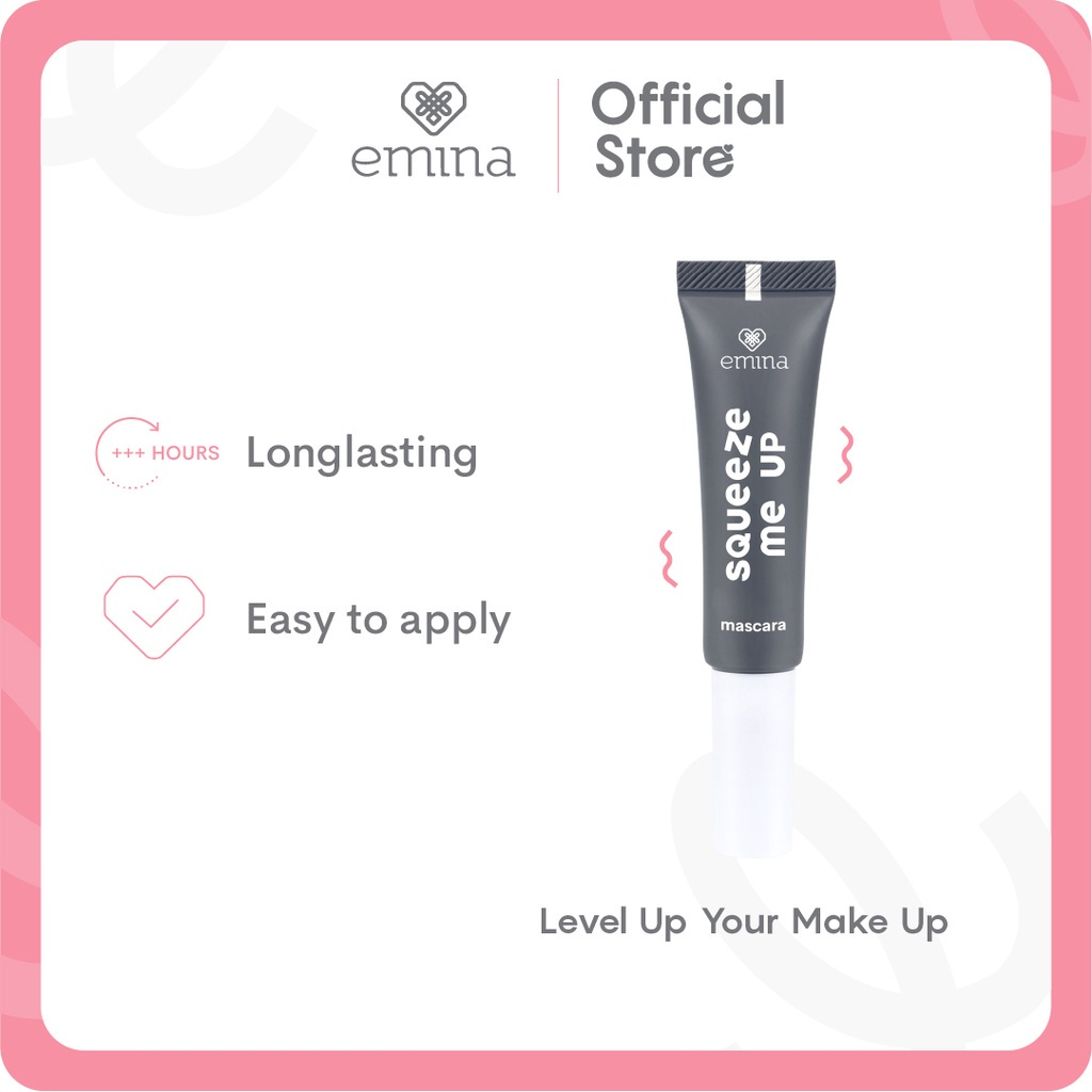 MFI - Emina Squeeze Me Up Browcara | Netto 8 gr | Mascara Smudgeproof Water Resistant