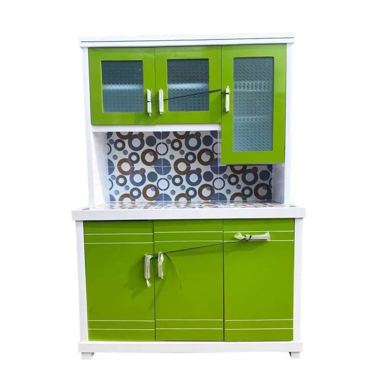 Lemari Sayur 3 Pintu Cat Duco | Rak Sayur Keramik |