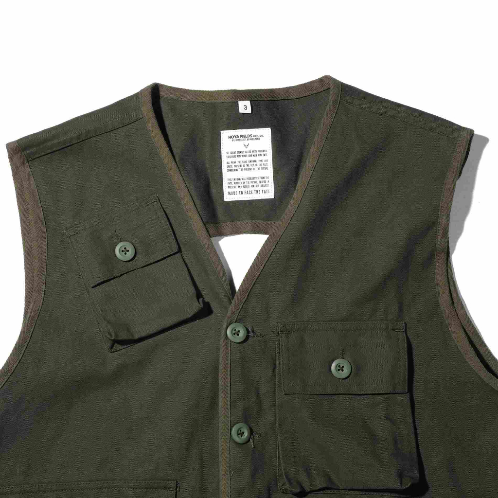 Hoya Fields - C1 Utility Vest - Olive