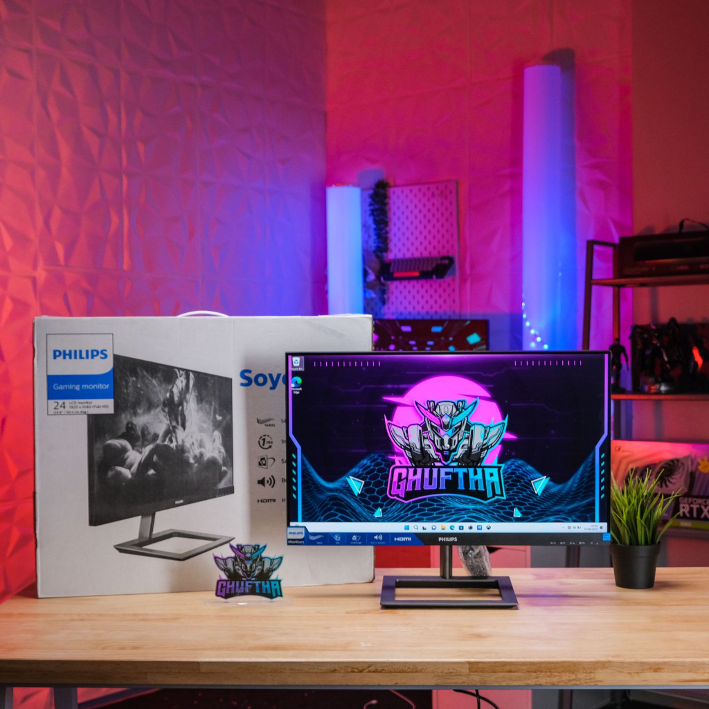 Monitor LED Philips 242E2 24" IPS 1080p 75Hz