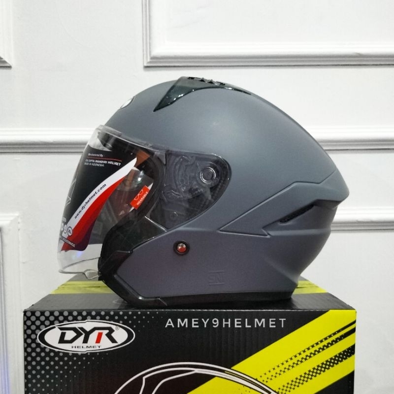 HELM HALF FACE NFJ DYR SUBARU MOTIF CARBON DEWASA PRIA WANITA PAKET GANTENG FREE PAKING KARDUS BUBLE WRAP