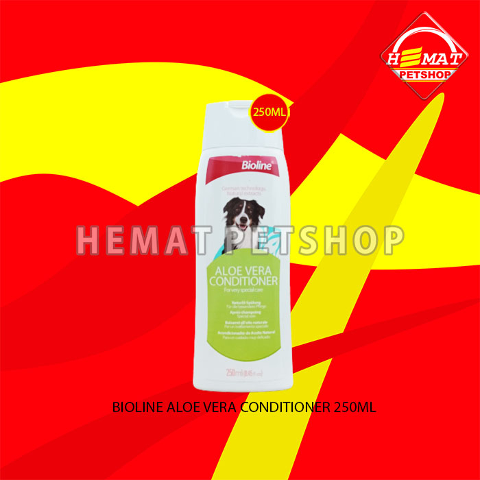 Shampoo Anjing Dog Conditioner Bioline Aloe Vera 250 ml