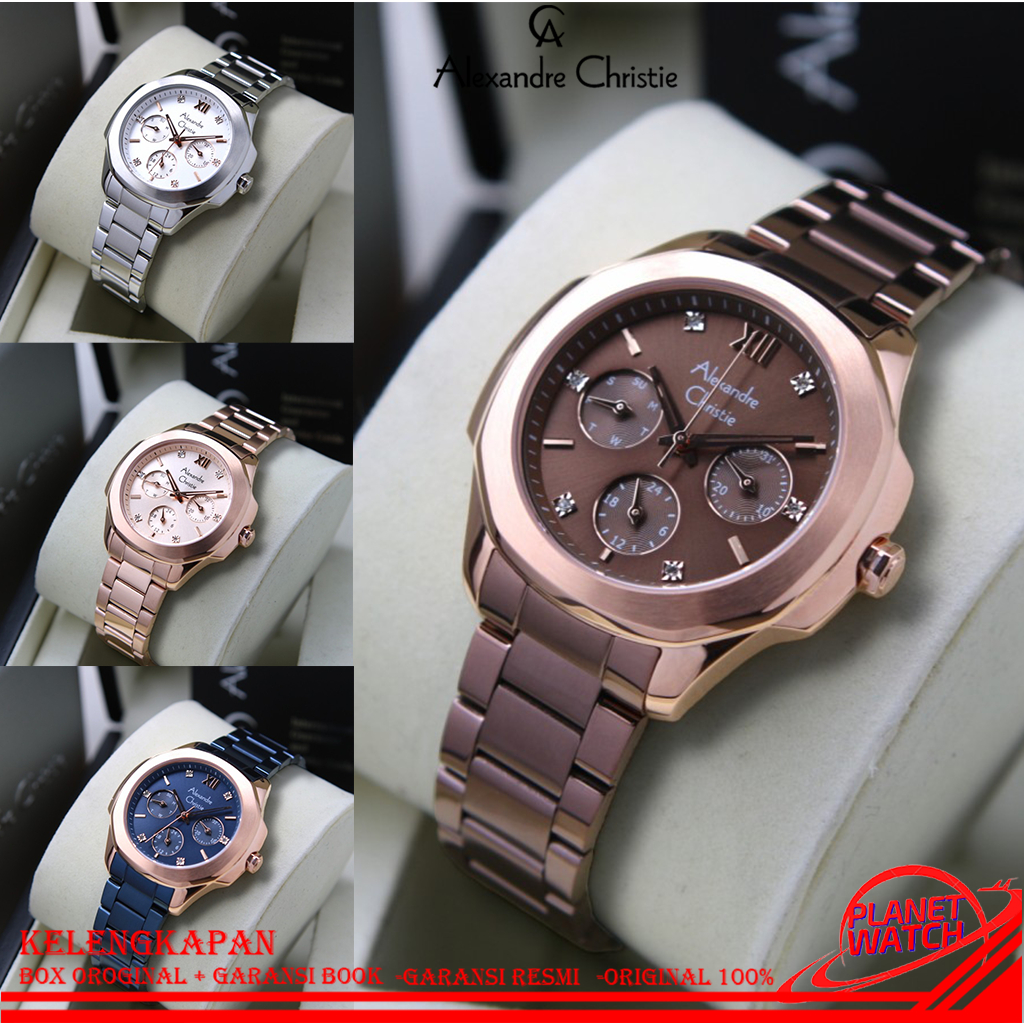 ALEXANDRE CHRISTIE JAM TANGAN WANITA JAM TANGAN ORIGINAL ORIGINAL JAM TANGAN ALEXANDRE CHRISTIE WANI