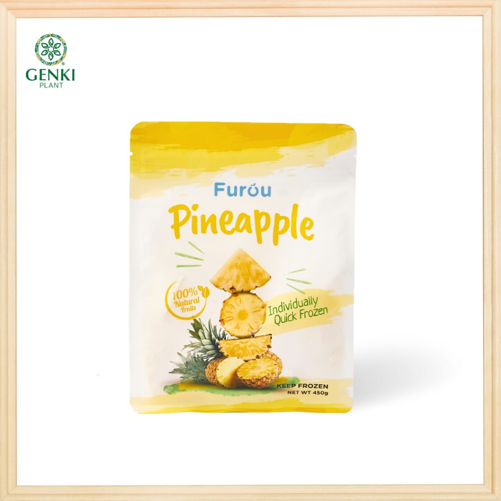 

Furou Frozen Pineapple (IQF) / Buah Nanas Beku - 450 g