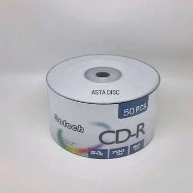 Trend-Cd-R 52X Gotech Silver Spindel Isi 50 Keping