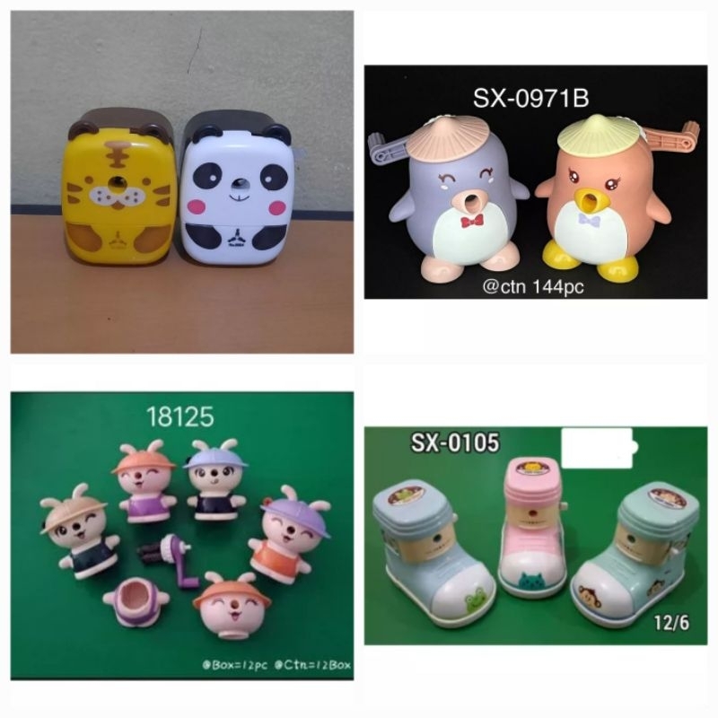 

FREE BUBBLE WRAP + DUS Serutan Rautan Meja/ Putar/ Duduk Fancy Animals Panda Tiger 8004/ PENGUIN SX- 0971 A B/ KUCING CAT HS- 240/Telur Ayam 5216/SEPATU 0105/Cute Cat 9614/kelinci 9630/ bebek duck /camera kamera/