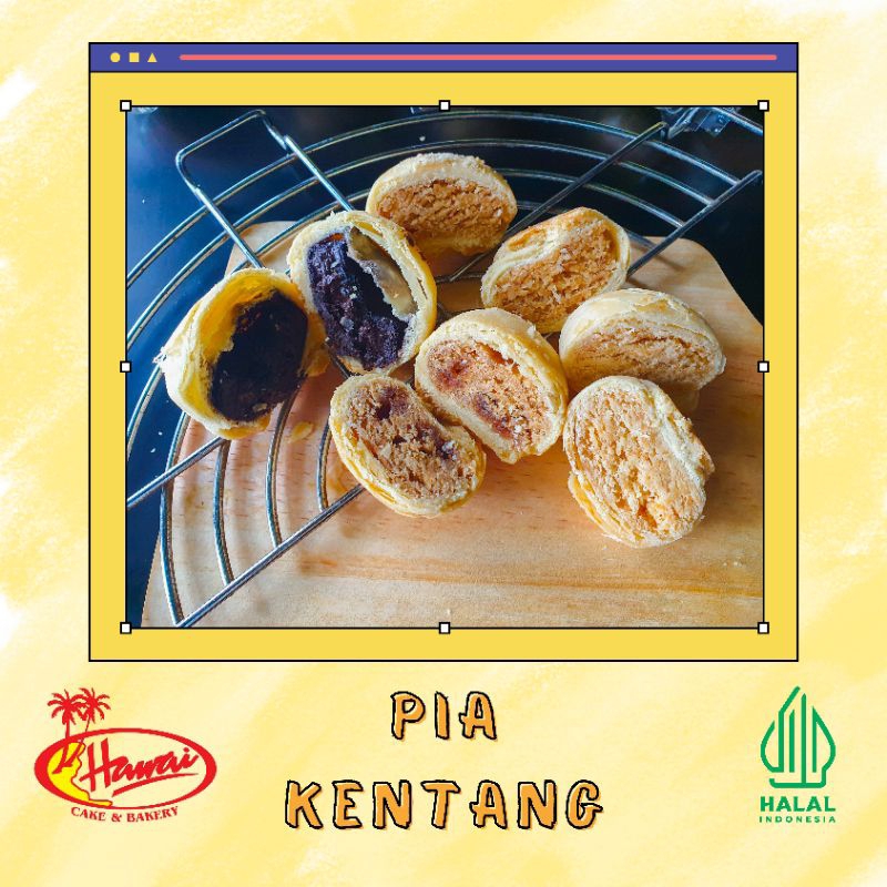 

Pia Kentang Semarang - Hawai Bakery