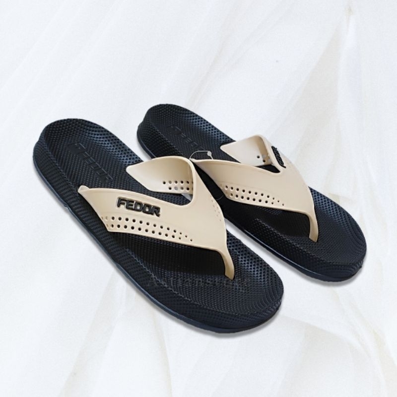 Sandal Jepit Pria Karet Fedor