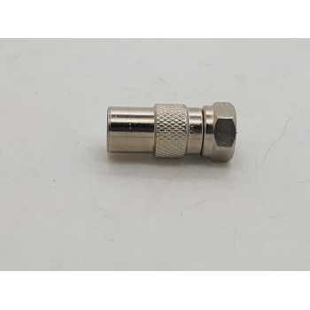 connector antena tv male to F male