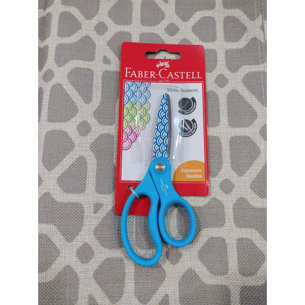 

FABER MOTIF SCISSOR BLUE 187752