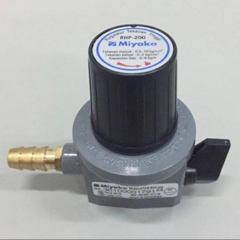Miyako - Regulator Gas Tekanan Tinggi Miyako RHP 200 - Regulator High Pressure