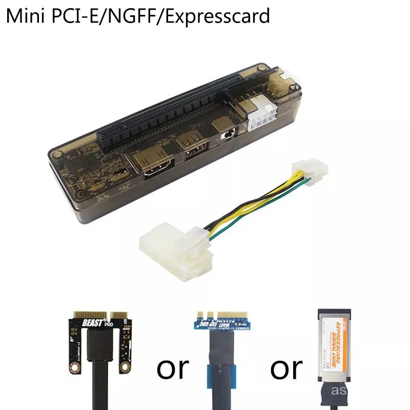 PCI-E EXP GDC V8.5C Untuk Eksternal VGA
