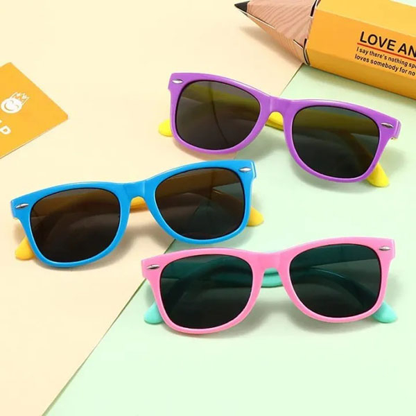 Kacamata Hitam Warna Anak Fashion Import / Kacamata Retro Kids Colourful Sunglasses / TS-29