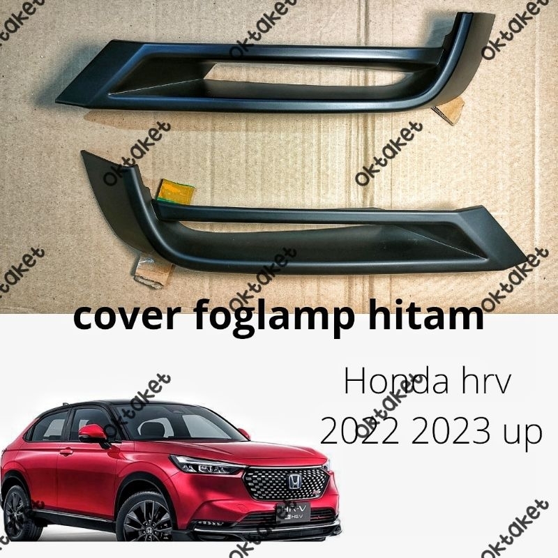 cover foglamp Honda HRV 2022 2023 Hitam Chrome jsl