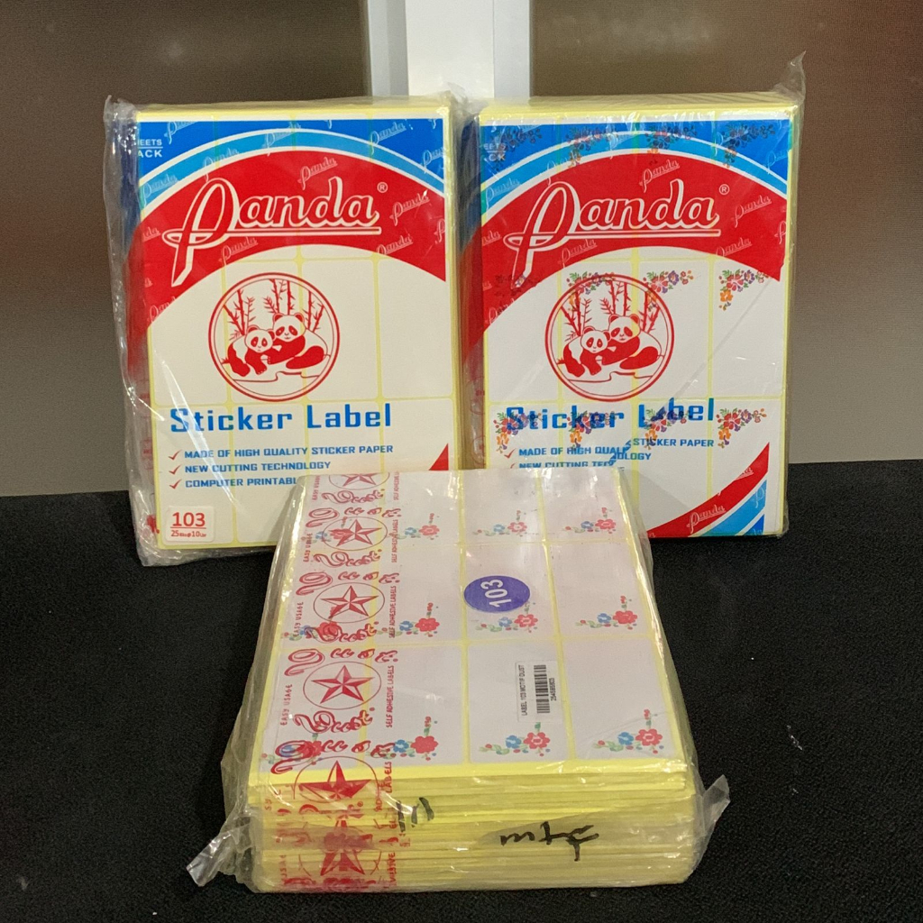 

LABEL 103 PANDA & DUST