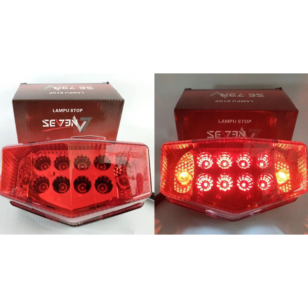 Lampu Stop Assy Rx King New 2008 LED Fungsi Sein Stoplamp lampu belakang rxking rxk rxs led merah Seven