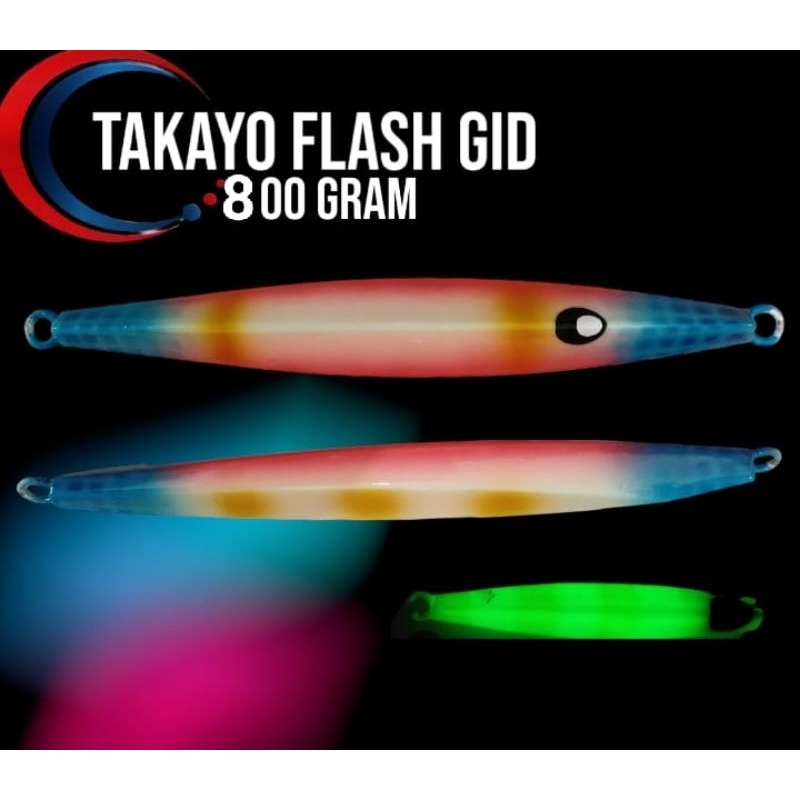 METAL JIG TOKAYO 800 GRAM FULL GID