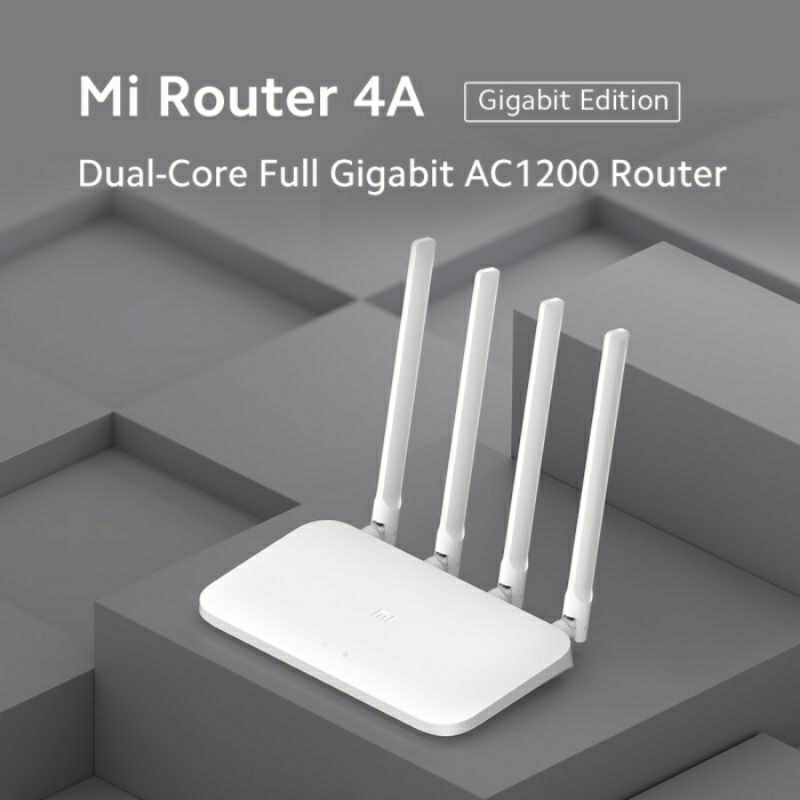 Xiaomi Mi Router 4A Gigabit 4 Antena Memori 128MB GARANSI RESMI