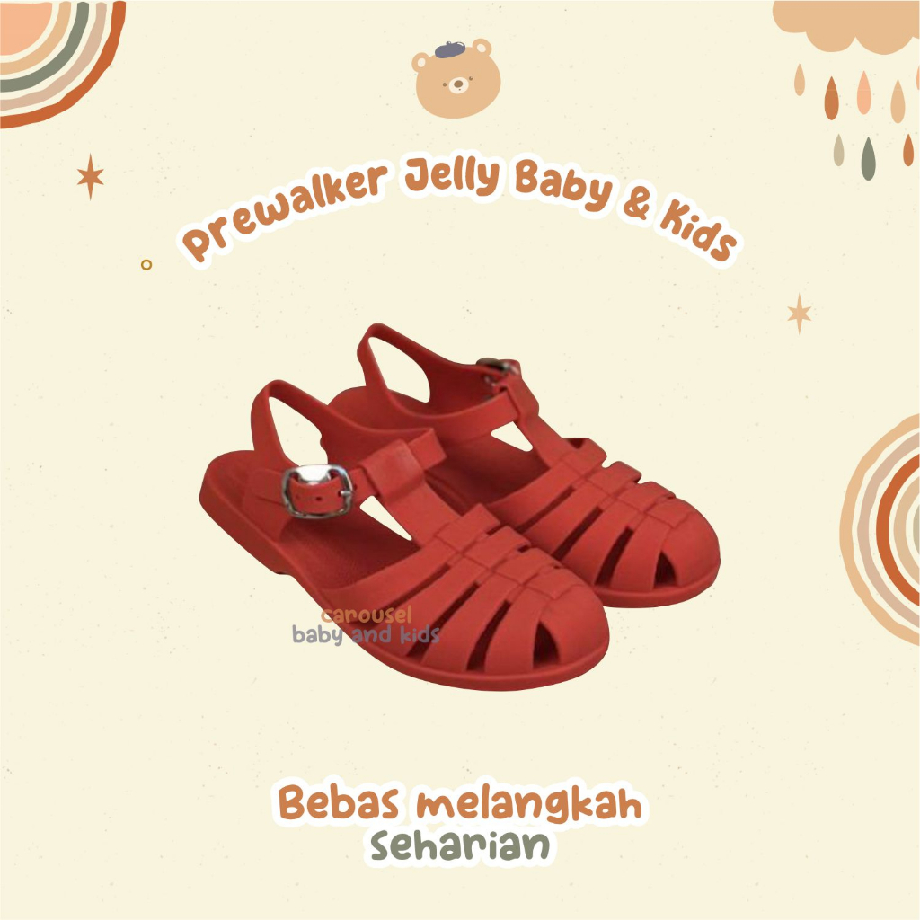 Shoes Prewalker Jelly Baby And Kids - 17-174 Sepatu Bayi Anak Perempuan Dan Laki Laki By Carouseloff