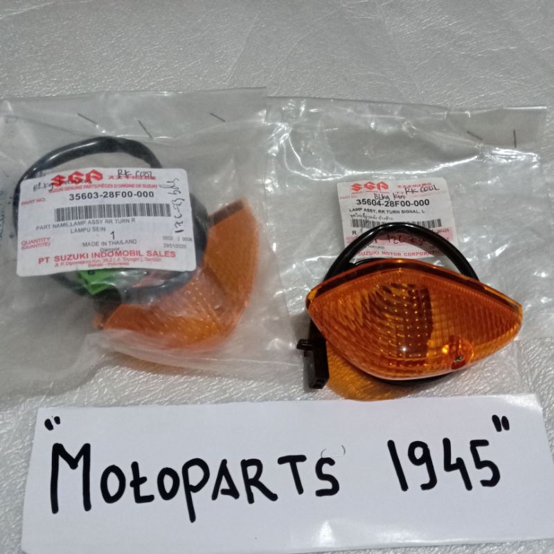 LAMPU SEN BELAKANG KOMPLIT SUZUKI RK COOL ORI SGP