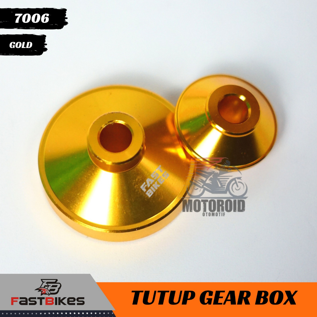 TUTUP GEAR BOX FULL CNC ALUMINIUM COVER GEARBOX HONDA FASTBIKES UNIVERSAL