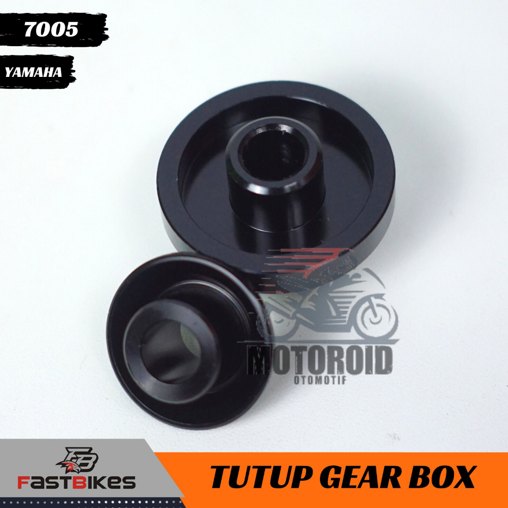 TUTUP FULL CNC ALUMINIUM COVER GEARBOX GEAR BOX YAMAHA FASTBIKES UNIVERSAL