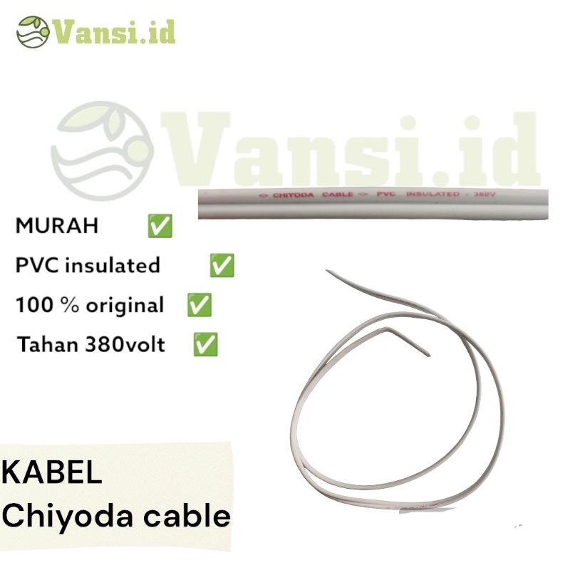Kabel oler _ kabel lampu _ kabel terminal _ kabel lain" tahan hingga 380volt (harga per meter)