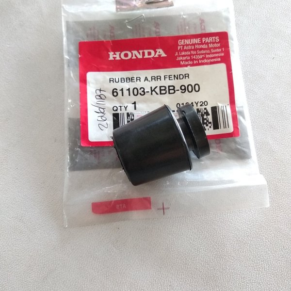 RUBBER A RR FENDER .61103KBB900 61103-KBB-900