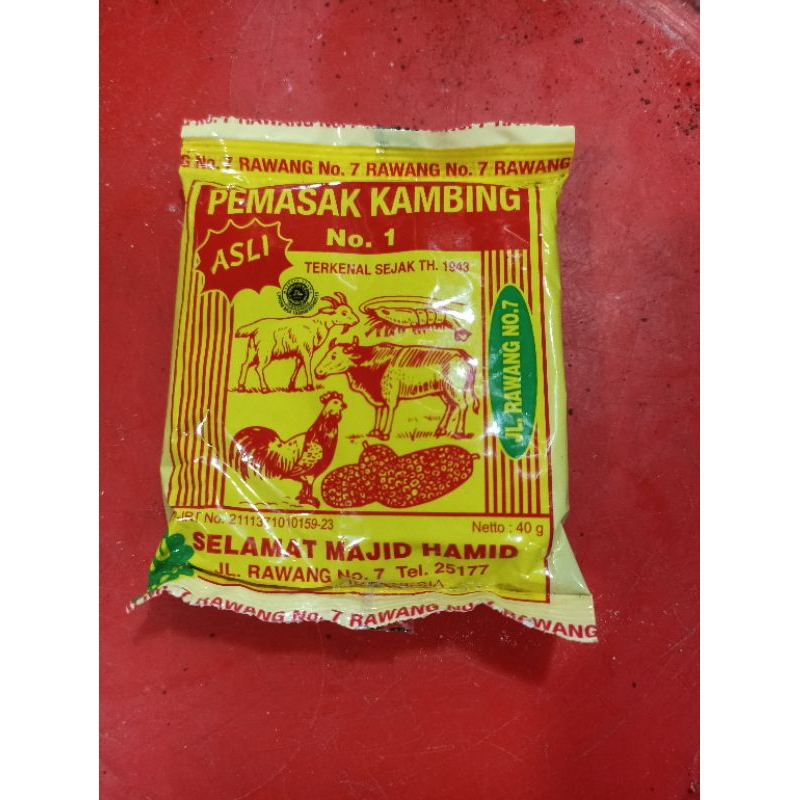 

Pemasak Kambing Selamat No.1, 50g