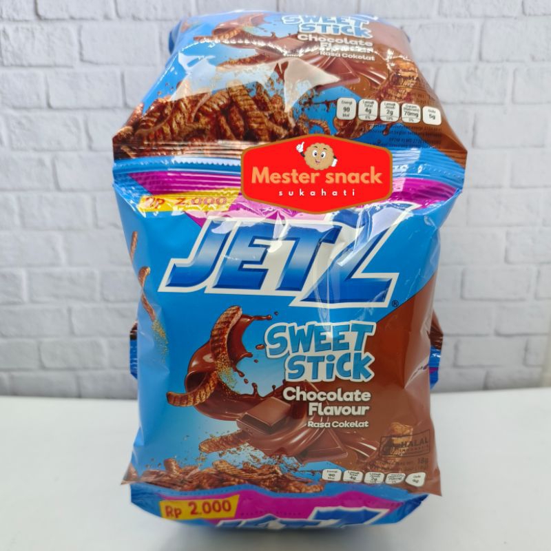 Jetz Sweet Chocolate | Jetz Coklat | Jetz Kentang | Chiki Kiloan | Snack Chiki