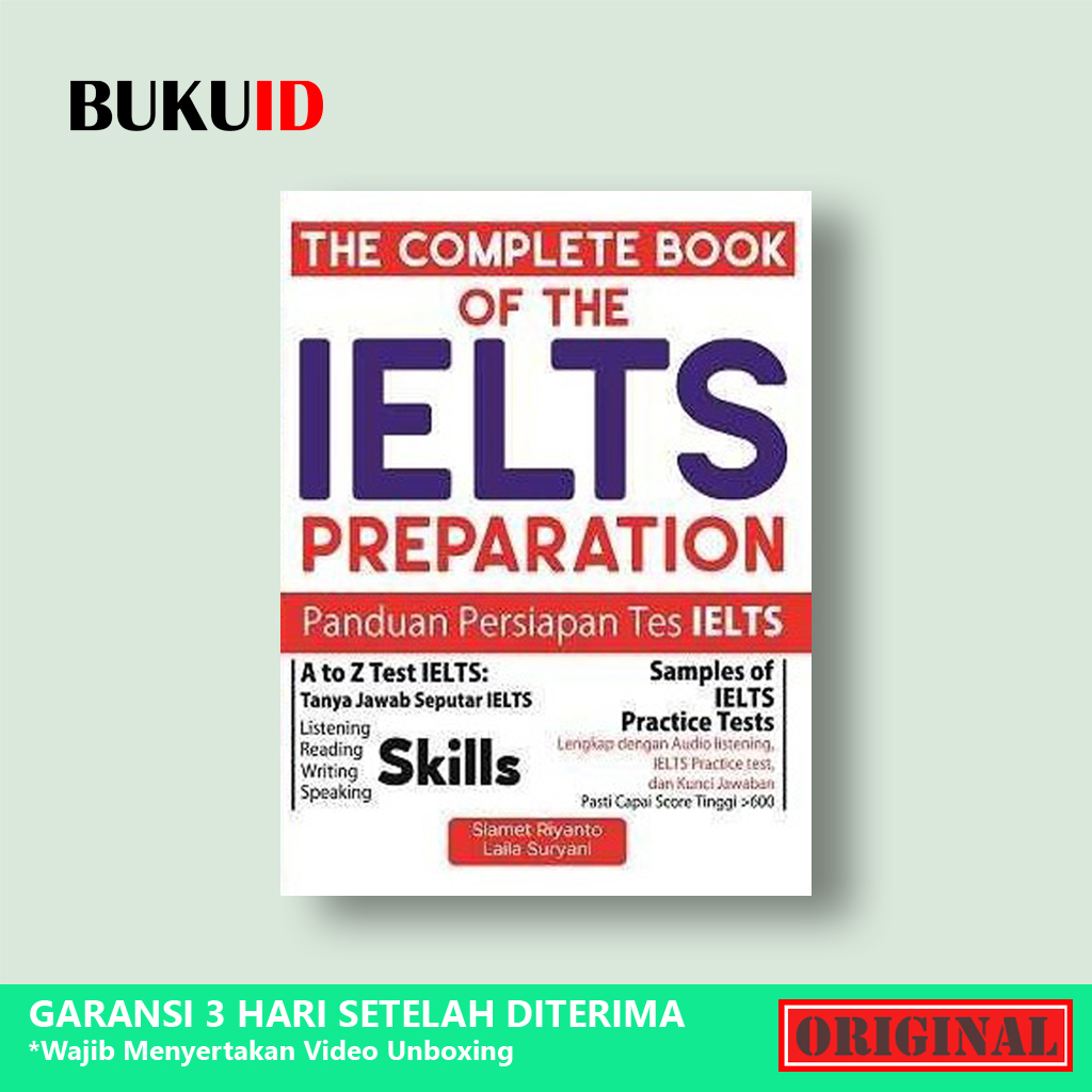 Buku The Complete Book of The IELTS Preparation - Panduan Persiapan Tes IELTS