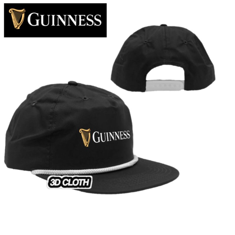 Topi snapback classic premium/Hat rope snapback/Topi pria wanita/GUINNESS