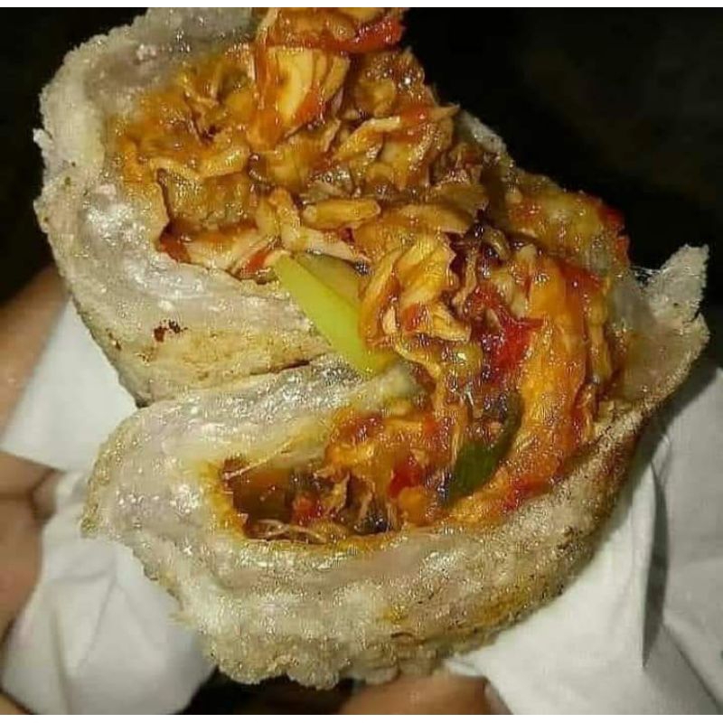 

Cireng isi ayam suwir pedas/ cireng mercon