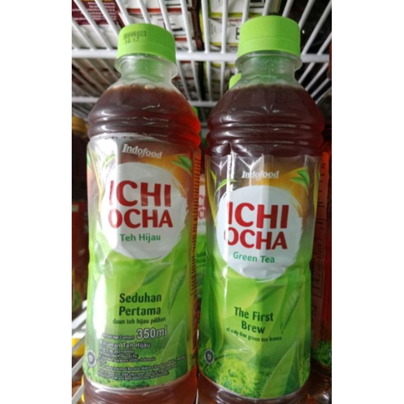 

teh ichi ocha green tea 350ml isi 24 botol