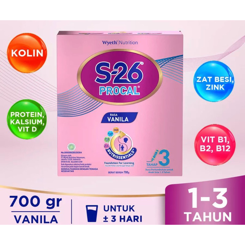 susu s26 procal paket B