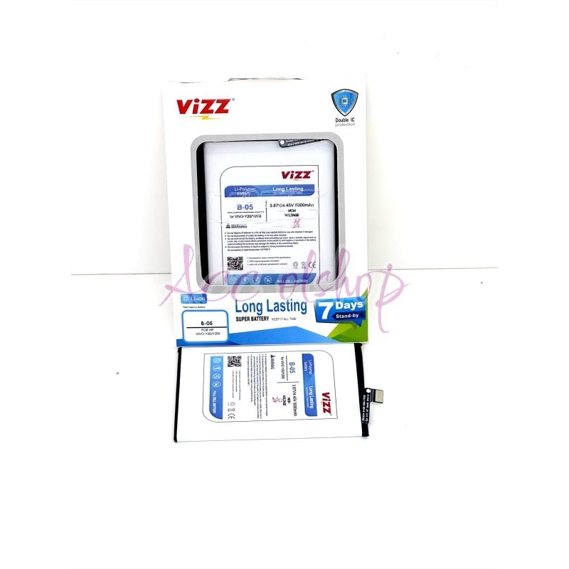 Baterai Batre Vizz B-05 Vivo Y20 / Y20S Original Vizz